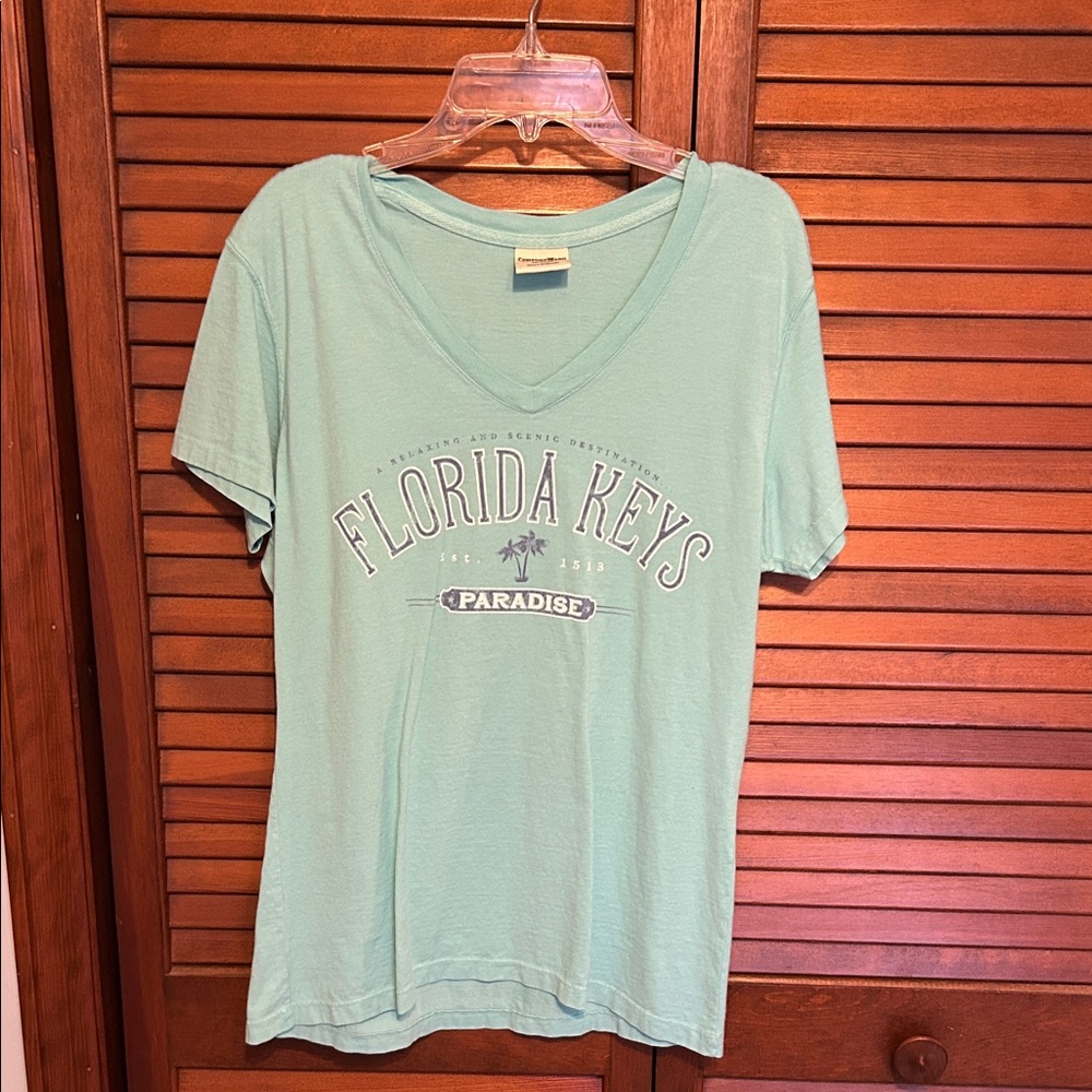 Florida Keys Paradise V-Neck Tee